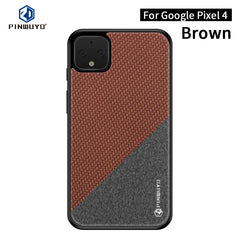 PINWUYO Rong Series  Shockproof PC + TPU+ Chemical Fiber Cloth Protective Cover, For Galaxy S20, For Galaxy S20+, For Google Pixel4, For Google Pixel4 XL