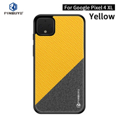 PINWUYO Rong Series  Shockproof PC + TPU+ Chemical Fiber Cloth Protective Cover, For Galaxy S20, For Galaxy S20+, For Google Pixel4, For Google Pixel4 XL