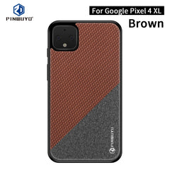 PINWUYO Rong Series  Shockproof PC + TPU+ Chemical Fiber Cloth Protective Cover, For Galaxy S20, For Galaxy S20+, For Google Pixel4, For Google Pixel4 XL