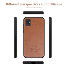 PINWUYO Pin Rui Series Classical Leather Texture PC + TPU Waterproof  Anti-fall All-inclusive Protective Case Shell, For Galaxy A51 / M40s, For Galaxy A91 / S10 Lite, For Google Pixel 4, For Google Pixel 4 XL, For Galaxy S20 Ultra