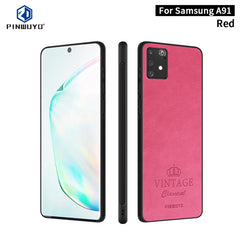 PINWUYO Pin Rui Series Classical Leather Texture PC + TPU Waterproof  Anti-fall All-inclusive Protective Case Shell, For Galaxy A51 / M40s, For Galaxy A91 / S10 Lite, For Google Pixel 4, For Google Pixel 4 XL, For Galaxy S20 Ultra