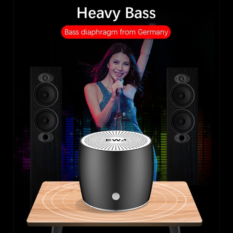 EWA A103 Portable Bluetooth Speaker Wireless Heavy Bass Bomm Box Subwoofer Phone Call Surround Sound Bluetooth Shower Speaker