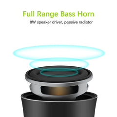 EWA A2 Pro Metal Speaker Outdoor Waterproof Bluetooth Sound Bass Speaker