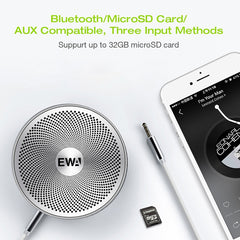 EWA A2 Pro Metal Speaker Outdoor Waterproof Bluetooth Sound Bass Speaker