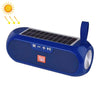 T&G TG182 Portable Column Wireless Stereo Music Box Solar Power waterproof USB AUX FM radio super bass