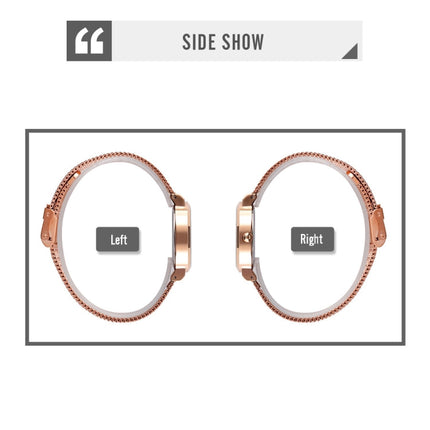 Skmei 1595 Fashion Elegant Scale Free Steel Mesh Belt Women's Watch Waterproof Business Student Quartz Watch Female