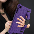 For iPad mini 5 / 4 / 3 / 2 /1 / Purple+Black