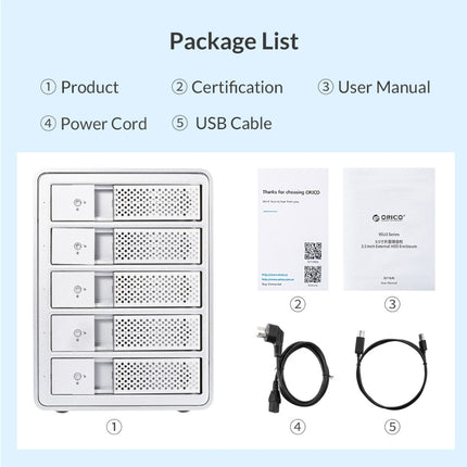 ORICO 9528U3 3.5-Inch External Hard Drive Enclosure