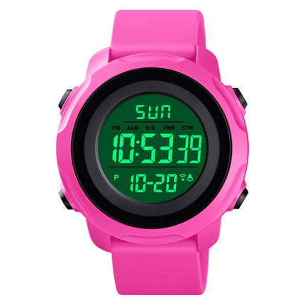 Skmei 1540 Fashion Outdoor Sports Large Dial Student Watch Multi Function Waterproof Mens Electronic Watch