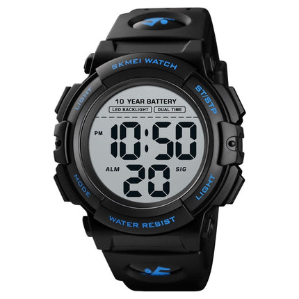 Skmei 1562 Multi Function Outdoor Sports Waterproof Student Electronic Watch Ten Year Battery Mens Watch