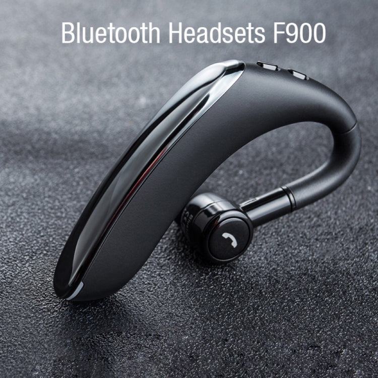 F900 Mini Earhook 180 Degree Freely Rotating Wireless Bluetooth 5.0 Earphone Car Handsfree Call Headphone