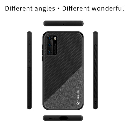 PINWUYO Rong Series  Shockproof PC + TPU+ Chemical Fiber Cloth Protective Cover, For Huawei P40, For Huawei P40 pro / P40pro+, For Galaxy A01, For Galaxy?A21