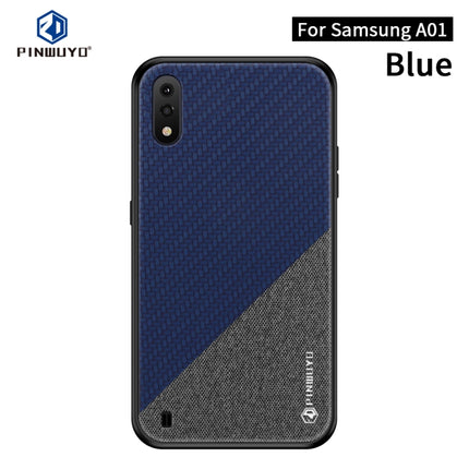 PINWUYO Rong Series  Shockproof PC + TPU+ Chemical Fiber Cloth Protective Cover, For Huawei P40, For Huawei P40 pro / P40pro+, For Galaxy A01, For Galaxy?A21