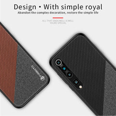 PINWUYO Rong Series  Shockproof PC + TPU+ Chemical Fiber Cloth Protective Cover, For Xiaomi 10 / 10pro, For Xiaomi  RedMi K30