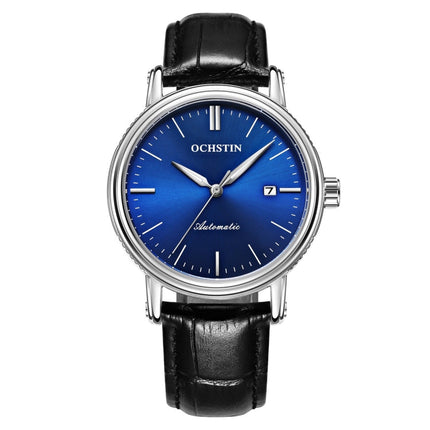 Ochstin 2024 Automatic Mechanical Watch Men Waterproof Calendar Leather Business Mechanical Men Watch