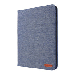 Horizontal Flip TPU + Fabric PU Leather Protective Case with Name Card Clip, For iPad Pro 11(2020)