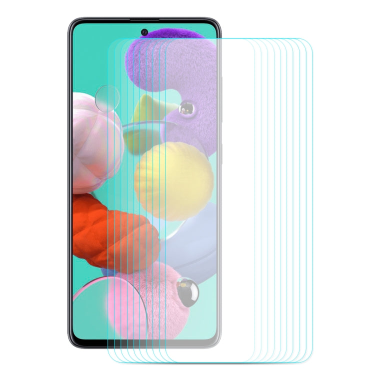 10 PCS ENKAY Hat-Prince 0.26mm 9H 2.5D Curved Edge Tempered Glass Film, For Galaxy A51, For Galaxy A71, For Xiaomi Redmi K30/K30 Pro, For Xiaomi Redmi Note 9/Note 9 Pro, For Huawei Nova 6 SE/P40 Lite