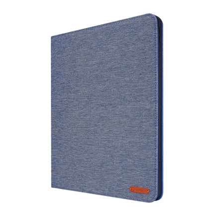 Horizontal Flip TPU + Fabric PU Leather Protective Case with Name Card Clip, For iPad Pro 12.9(2020)