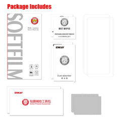 For Huawei P40 Pro 2 PCS ENKAY Hat-Prince 3D Full Screen PET Curved Hot Bending HD Screen Protector Soft Film