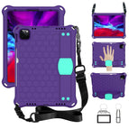 For iPad Pro 11 2020 / Purple+Aqua