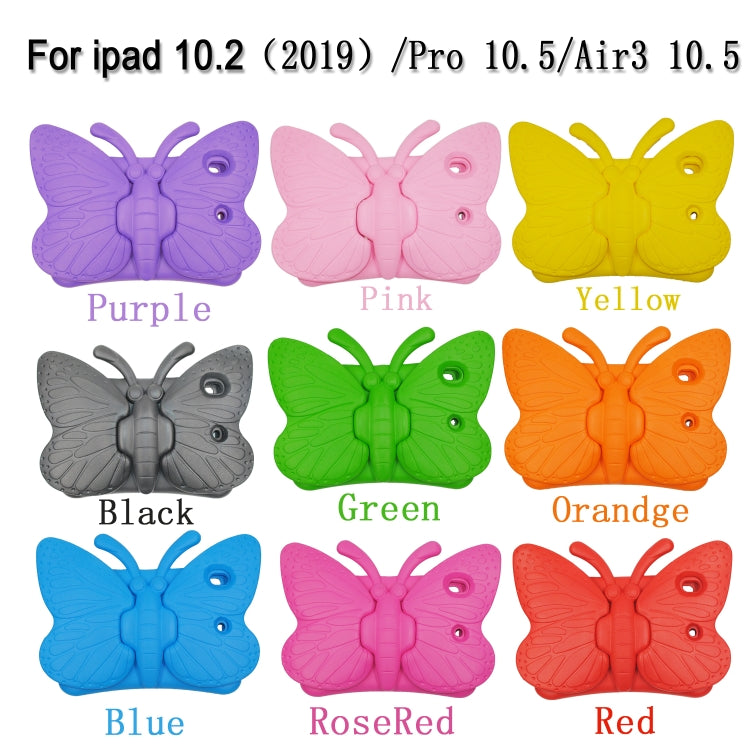 Butterfly Bracket Style EVA Children Falling Proof Flat Cover protective Shell/Case, For iPad 10.2 2021 / 2020 / 2019/10.5