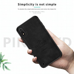 PINWUYO Zun Series PC + TPU + Skin Waterproof And Anti-fall All-inclusive Protective Shell, For Galaxy A01, For Galaxy A21, For Galaxy A41, For Galaxy A81