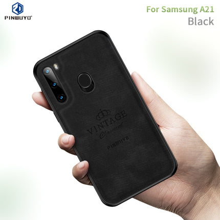 PINWUYO Zun Series PC + TPU + Skin Waterproof And Anti-fall All-inclusive Protective Shell, For Galaxy A01, For Galaxy A21, For Galaxy A41, For Galaxy A81