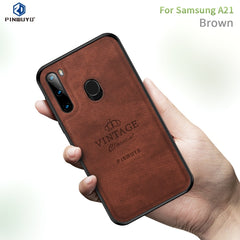 PINWUYO Zun Series PC + TPU + Skin Waterproof And Anti-fall All-inclusive Protective Shell, For Galaxy A01, For Galaxy A21, For Galaxy A41, For Galaxy A81