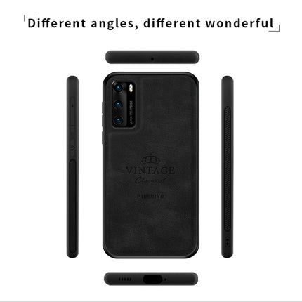PINWUYO Zun Series PC + TPU + Skin Waterproof And Anti-fall All-inclusive Protective Shell, For Huawei P40, For Huawei P40 pro / P40pro+, For Huawei Y7P/P40Lite E/Honor9C, For OPPO Realme 6 Pro
