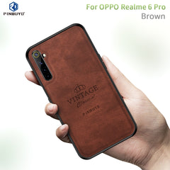 PINWUYO Zun Series PC + TPU + Skin Waterproof And Anti-fall All-inclusive Protective Shell, For Huawei P40, For Huawei P40 pro / P40pro+, For Huawei Y7P/P40Lite E/Honor9C, For OPPO Realme 6 Pro
