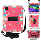 For iPad Pro 11 (2020) / Colorful+Hot Pink