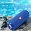 T&G TG191 20W Waterproof Bluetooth Speaker Stereo Double Diaphragm Subwoofer Portable Audio FM Radio