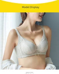 8cm Thickened Non-empty Cup Underwear Small Chest Gather Anti-sagging Hand-cup Bra Adjustable Bra Women