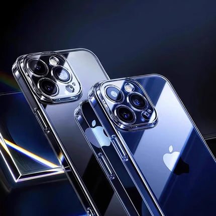 Joyroom Case For iPhone 16 15 14 13 Pro Max Anti-drop Transparent Cover For iPhone 16 Pro Max Soft TPU Case With Len Protection