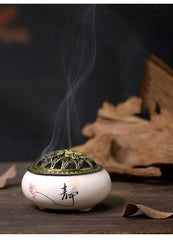 Incense Burner Set Brass Incense Fragrance Making Kit Incense Sealing Mold Incense Holder for Yoga Meditation Home Fragrance