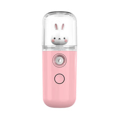 Mini 30mL Face Steamer USB Rechargeable Nano Facial Mister Beauty Portable Humidifier Diffuser Moisturizing Skin Care Tools