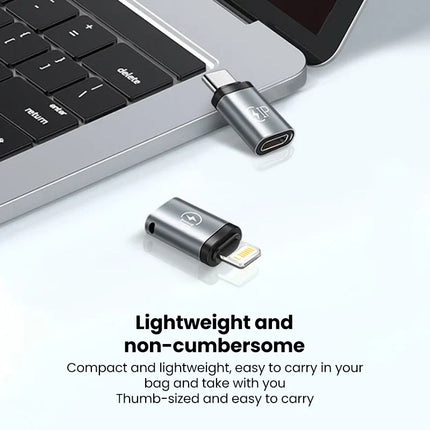 USB Cable Converter Lightning To USB C Adapter 20W Ios to Type-C Adaptador for IPhone 15 14 13 Pro Max Huawei Xiaomi Samsung