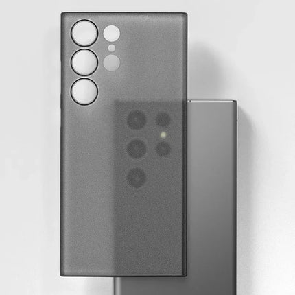 UltraThin 0.3mm shockproof transparent Outer case For Samsung Galaxy S24 Ultra Plus Solid Color Clear Frosted Matte PP Hard Case