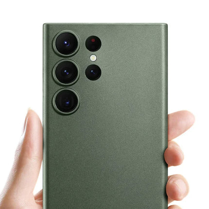 UltraThin 0.3mm shockproof transparent Outer case For Samsung Galaxy S24 Ultra Plus Solid Color Clear Frosted Matte PP Hard Case