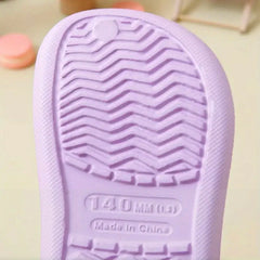 Girls Sandals Trendy Cute Cartoon Soft Sole Clogs For Baby Breathable Non-slip Clogs For Indoor Outdoor Beach Garden Shoes
