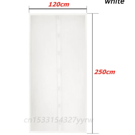 Summer Anti Mosquito Insect Fly Bug Curtains Net Door Screen Kitchen Curtains ployester fiber Curtains Mesh Screen Magnets