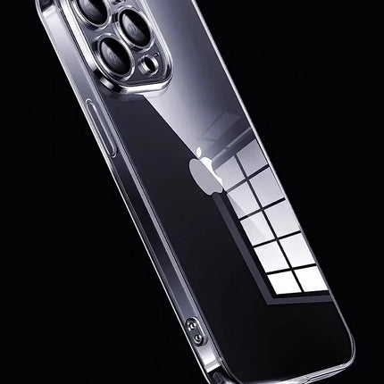 Joyroom Case For iPhone 16 15 14 13 Pro Max Anti-drop Transparent Cover For iPhone 16 Pro Max Soft TPU Case With Len Protection