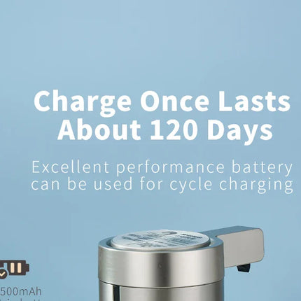 Kitchen Soap Machine Automatic Sensor Out of Hand Sanitizer Smart Electric Body Wash Soap Dispenser 304 Stainless Steel