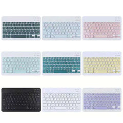10 inch Magnetic Tablet Keyboard for iPad 2024 10.9 11 10.2 Bluetooth Rechargeable Keyboards for Xiaomi 6 Huawei Matepad 11.5