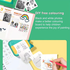 10Pcs Mini Printer Paper For peripage Self Adhesive Thermal Paper Printable Sticker Paper for Pocket Thermal Printer