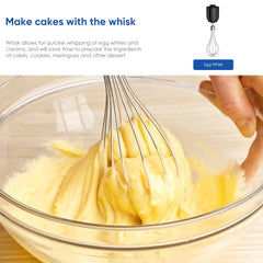 BioloMix 5 in 1 Immersion Hand Blender,1500W Blender with 304 Stainless Steel Blade,Food Processor,Smoothies Puree Baby Food