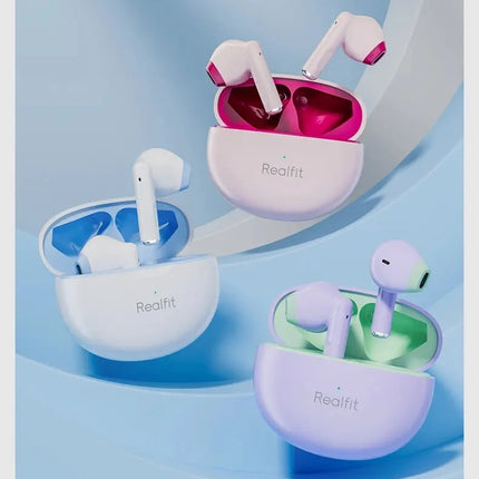 Realfit F2 Bluetooth Earphone Excellent HIFI Quality TWS Wireless Earbuds Wholesale for realme xiaomi