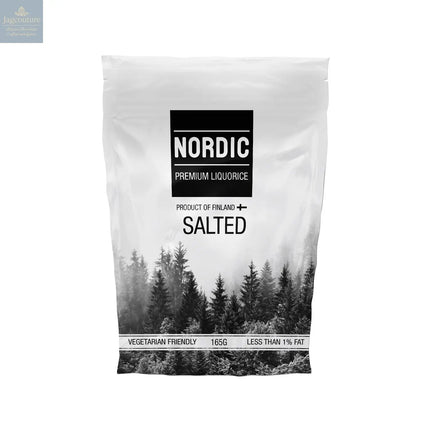 Salted soft eating premium liquorice in sachet bag