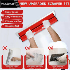 Skimming Blade Painting Finishing Smoothing Knock-Down Knife Durable Plastering Drywall Skimming Blade Wall Plastering Tools