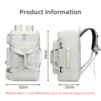 Large Capacity Gym Bag Travel Backpack Wet Dry Separation Shoulder Bags Outdoor Sports Backpacks Yoga Fitness Training Bags Pack